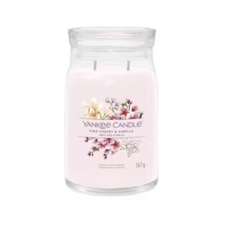 Cerise rose et vanille