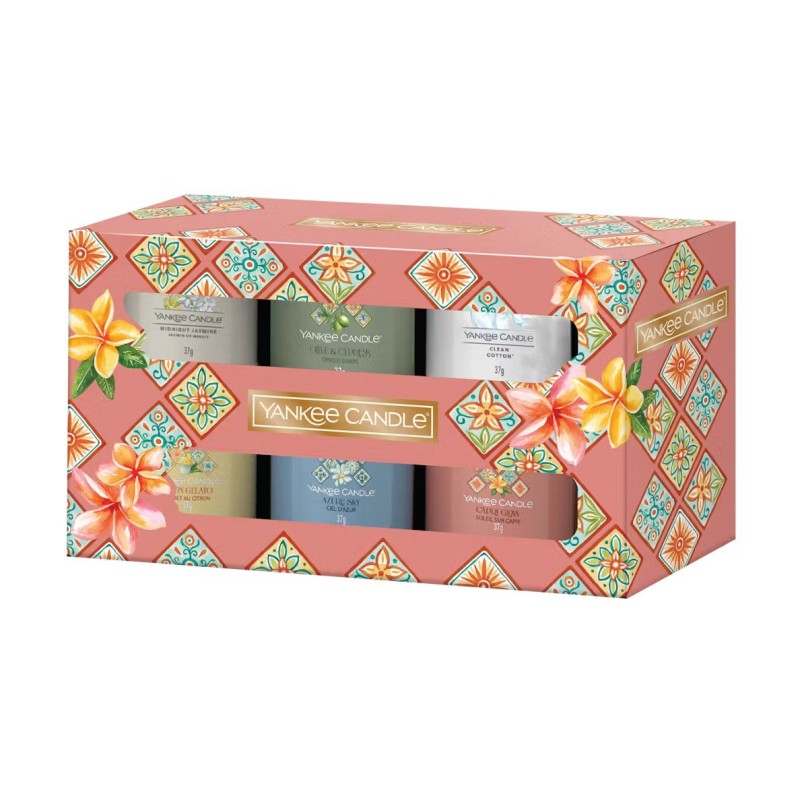 Coffret 6 bougies signatures Coffret 6 bougies signatures